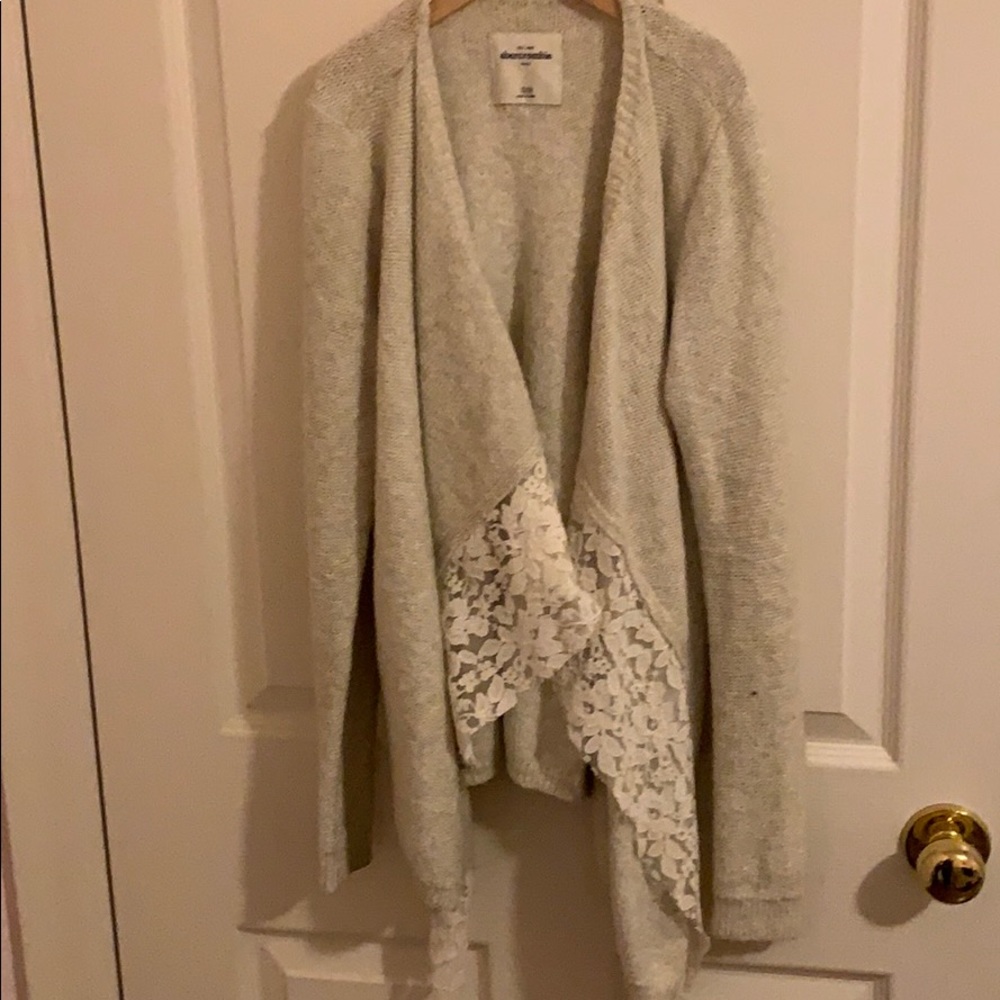Abercrombie kids flowy cardigan